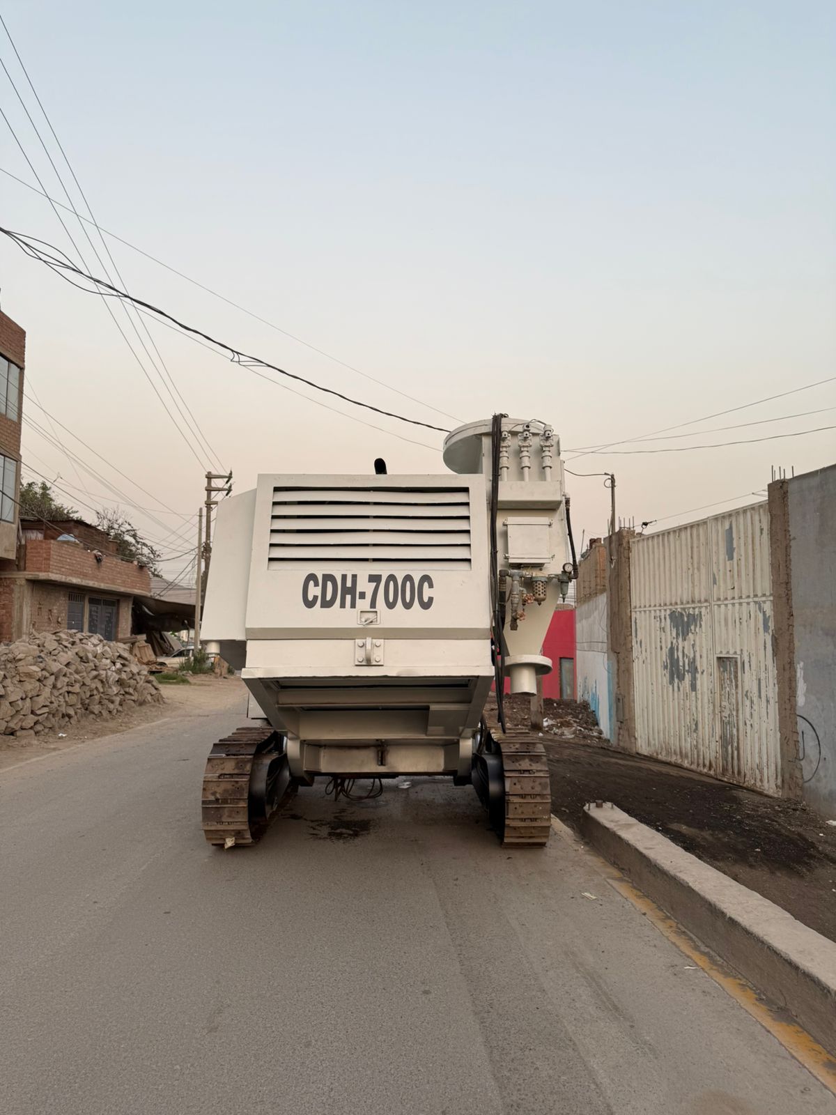 Vista trasera CDH-700C